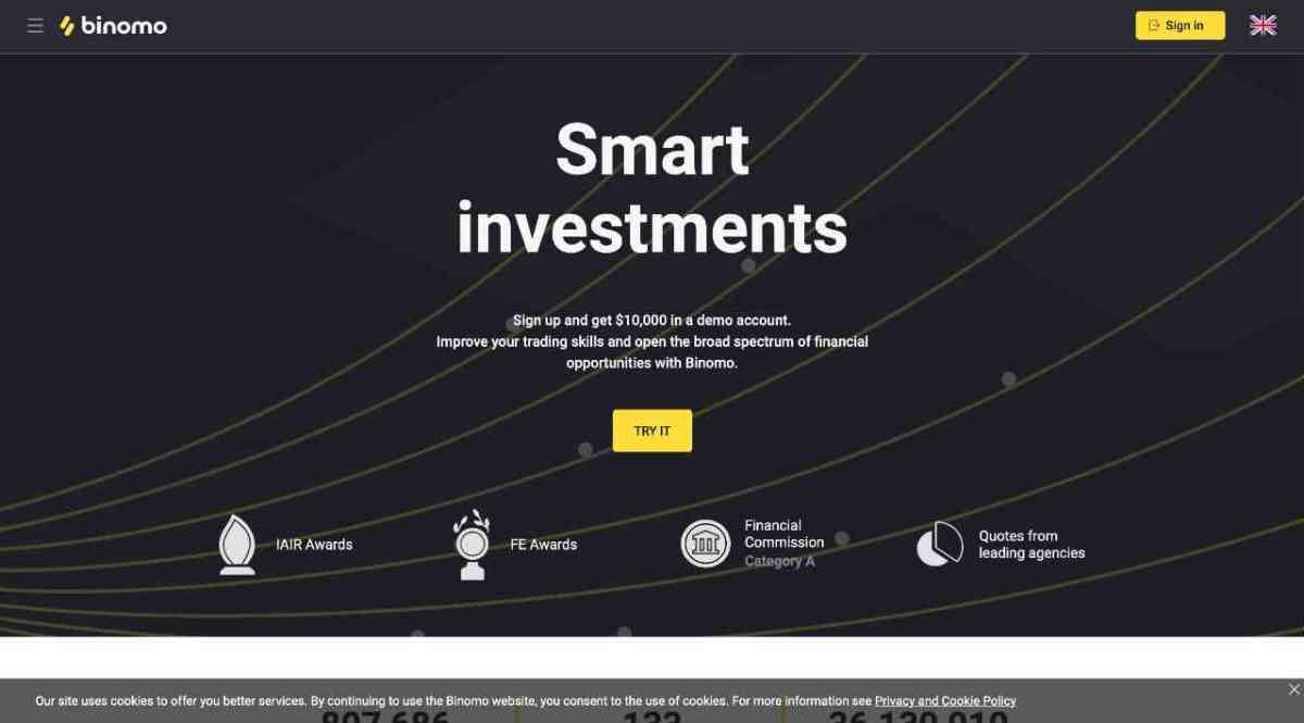 binomo broker app forex broker stock trading platform