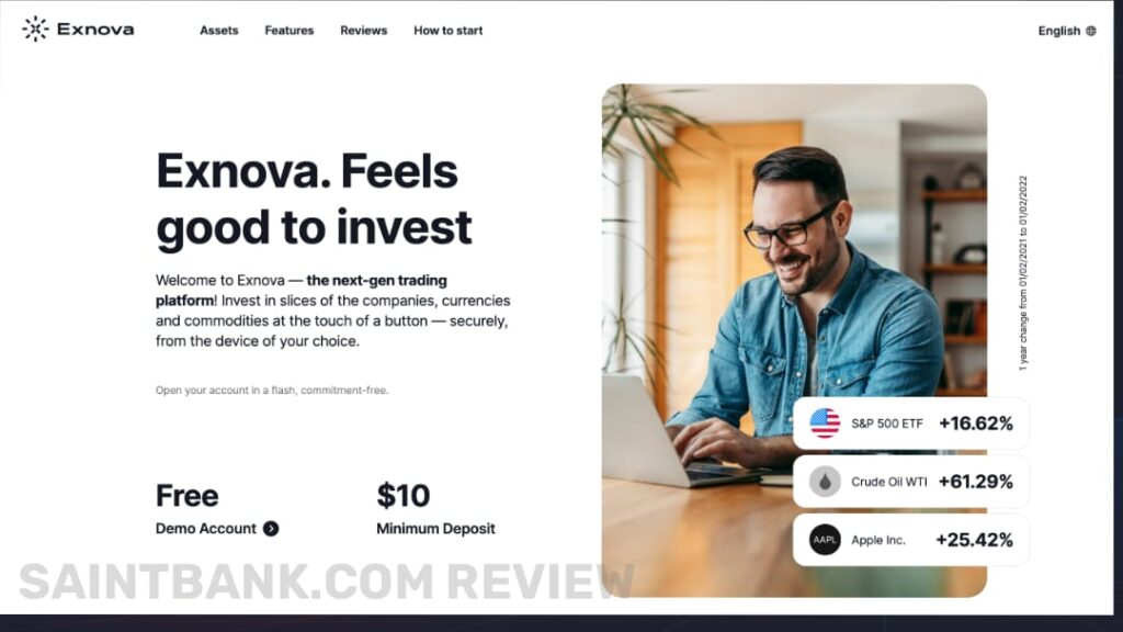 Exnova - Powerful platform for smart investing
